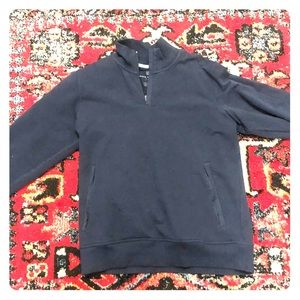 Mack Weldon Blue Half-Zip
